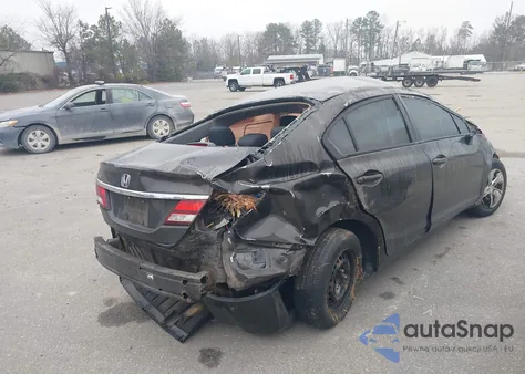 2014 Honda Civic Lx из США, поврежденный, VIN 2HGFB2F54EH556237